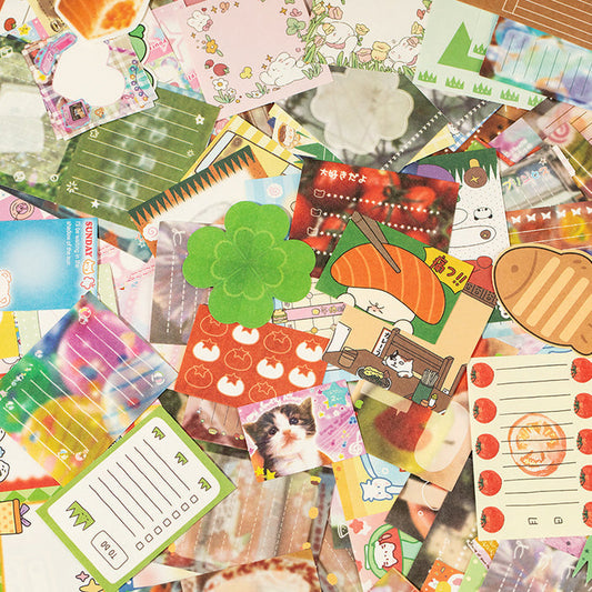 200 Pcs Cute Notepad Paper XQTY