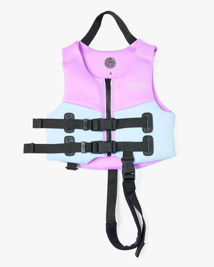 2023 Ripcurl Omega Youth Vest-Purple-12-14-Skiforce Australia