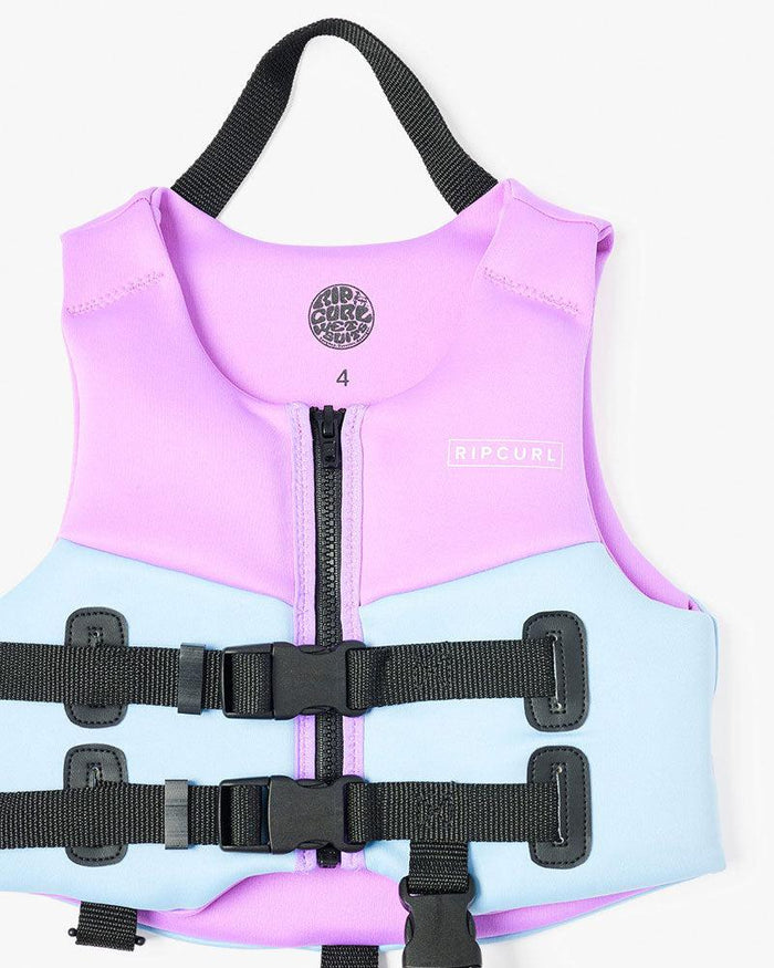 2023 Ripcurl Omega Youth Vest-Purple-4-6-Skiforce Australia