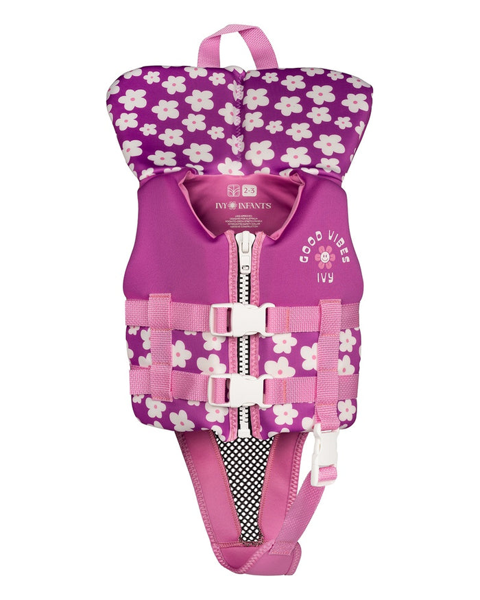 2027 Ivy Infant Girls Vest w/ Collar