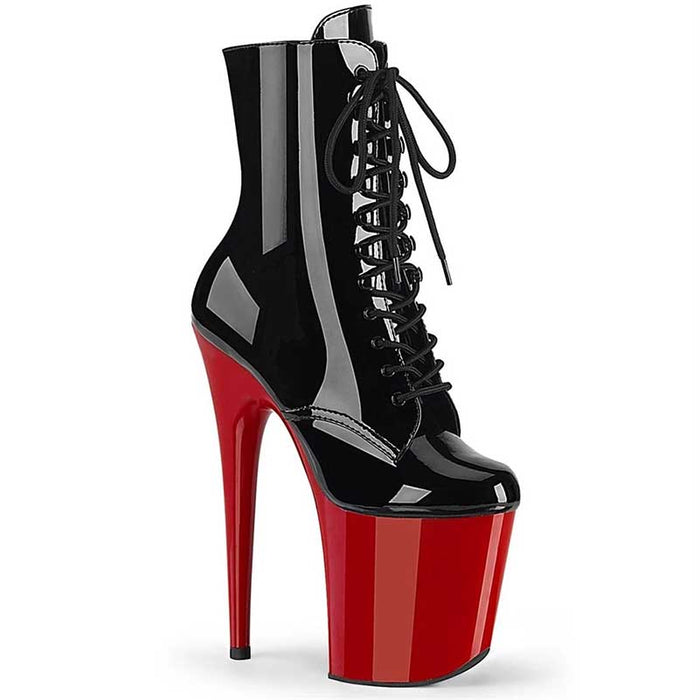 20CM/7.87 inch Stiletto High Heels Short Boots Women Platform Dance Nightclub Shoes