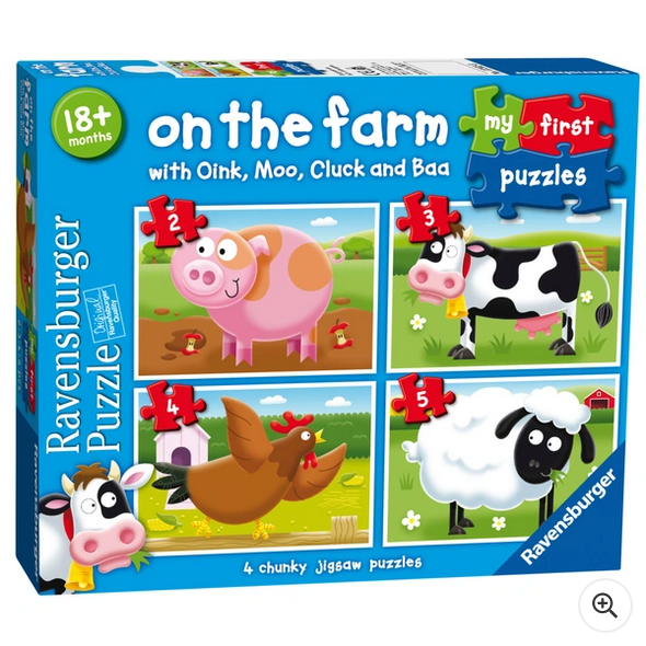 2/3/4/5 Piece Jigsaw Puzzle - On the Farm | Ravensburger