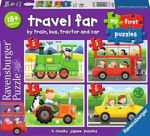 2/3/4/5 Piece Jigsaw Puzzle - Travel Far | Ravensburger