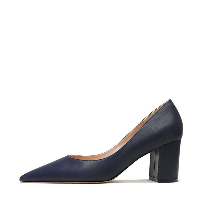 White classic block heels for women with elegant embellishment and ankle strap for special occasions