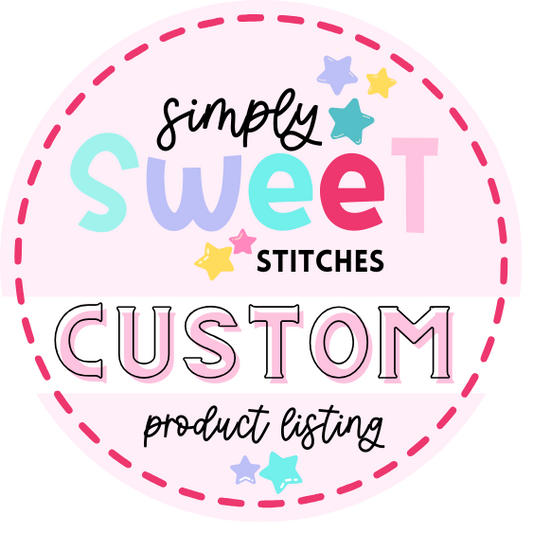 2849 - Custom Mascot Sequins Double Stack Applique - Adult Sweatshirt