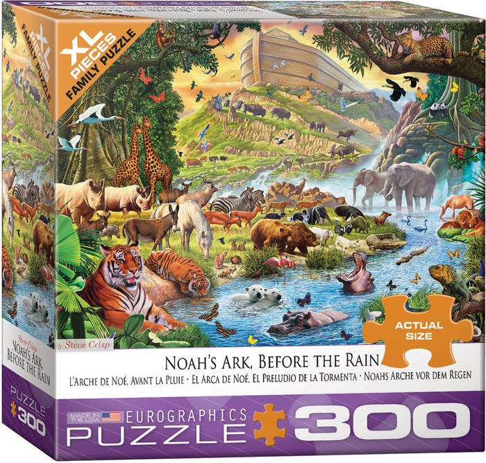 300 Piece Jigsaw Puzzle - Noah's Ark, Before The Rain | EUROGRAPHICS