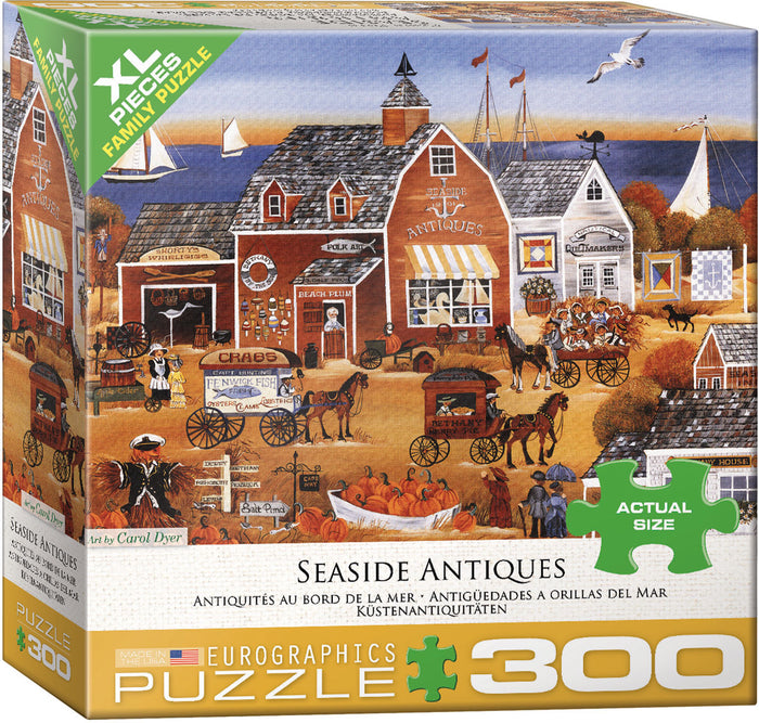 300 Piece Jigsaw Puzzle - Seaside Antiques | EUROGRAPHICS