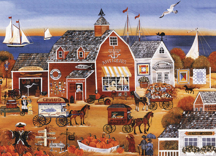 300 Piece Jigsaw Puzzle - Seaside Antiques | EUROGRAPHICS