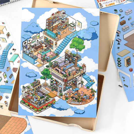 3D Shop Sence Stickers Kit JRYY10