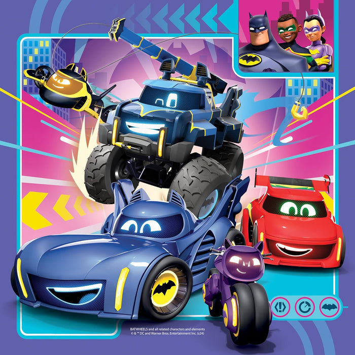 3x49 Piece Children's Jigsaw Puzzle - Batman: Batwheels: Calling All Batwheels! | Ravensburger
