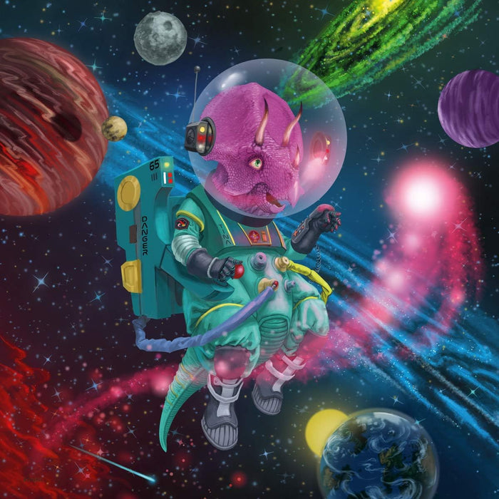 3x49 Piece Children's Jigsaw Puzzle - Dinosaurs in Space | Ravensburger