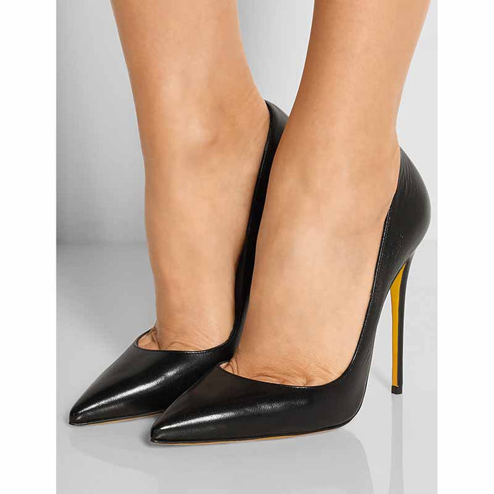 4.72 Inch Point Toe High Heel Prom Pumps | Women’s Dress Shoes for Formal Events