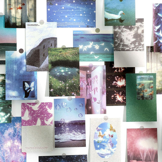 50 Pcs Creative Scrapbook Paper CPMJ