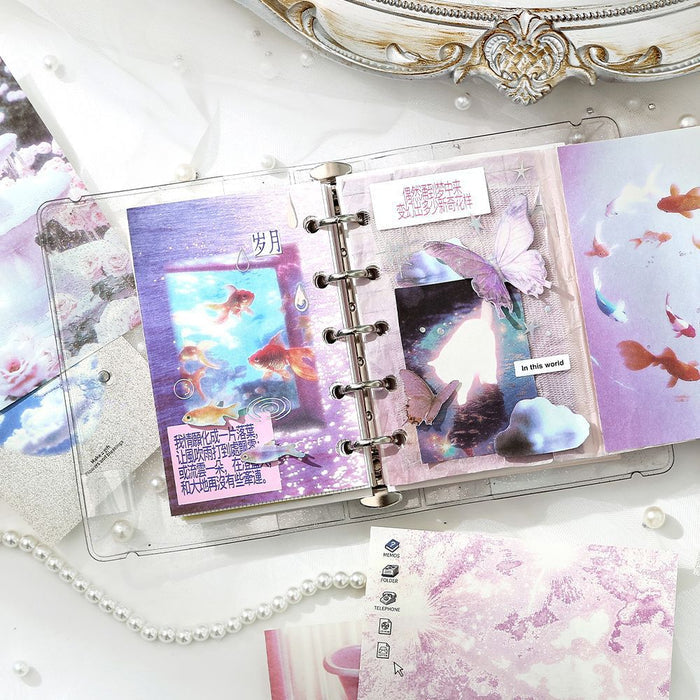 50 Pcs Creative Scrapbook Paper CPMJ