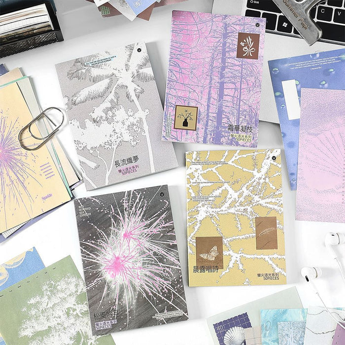 50 Sheets Creative Scrapbook Paper YHZG