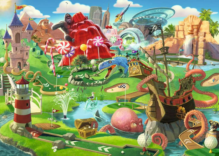 ravensbuger putt putt paradise jigsaw puzzle image