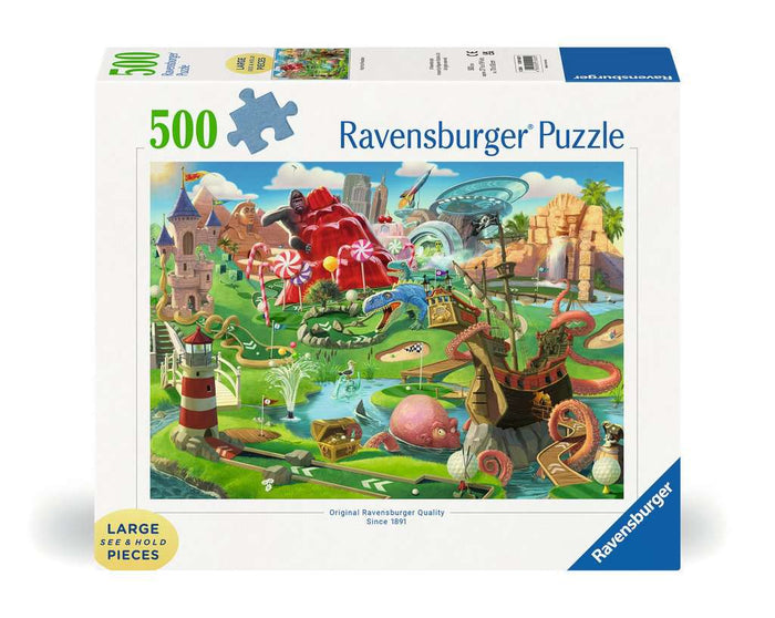 500 Large Piece Jigsaw Puzzle - Putt Putt Paradise | Ravensburger