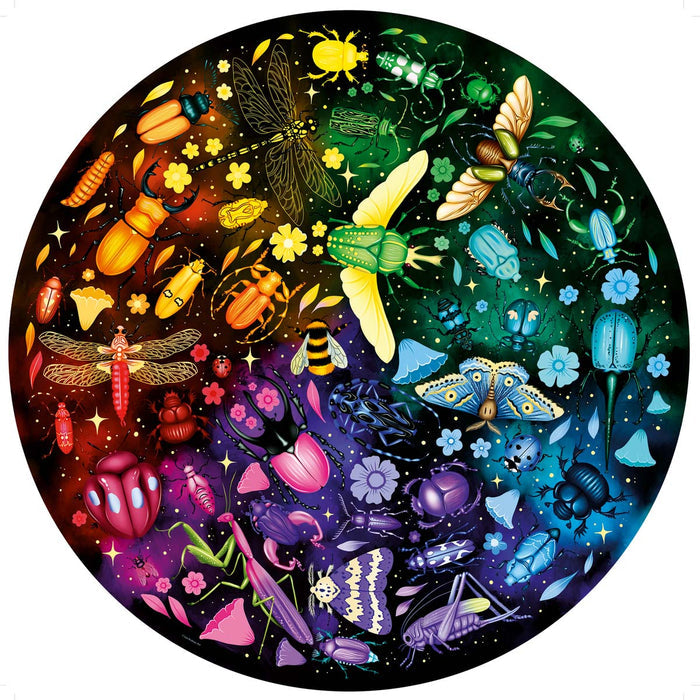 500 Piece Jigsaw Puzzle - Circle of Colors: Insects | Ravensburger