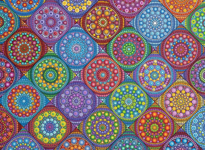 500 Piece Jigsaw Puzzle - Magnificent Mandalas | Ravensburger