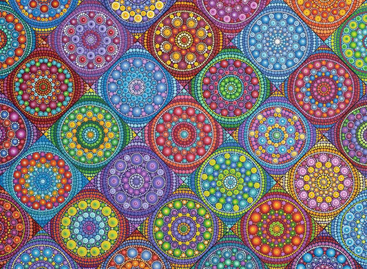 500 Piece Jigsaw Puzzle - Magnificent Mandalas | Ravensburger