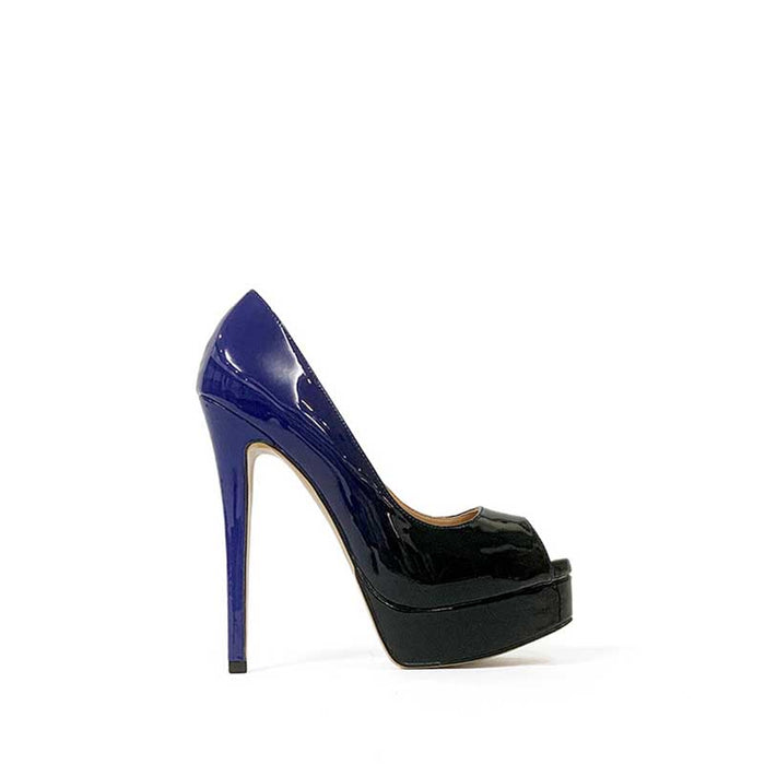 Stylish 5.91 inch high heel party shoes with a vibrant design for elegant occasions