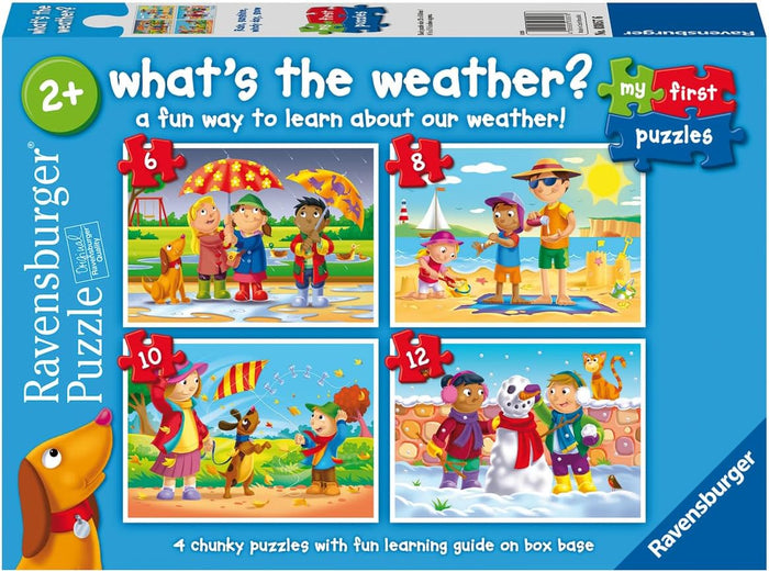 6/8/10/12 Piece Jigsaw Puzzle - What's the Weather? | Ravensburger