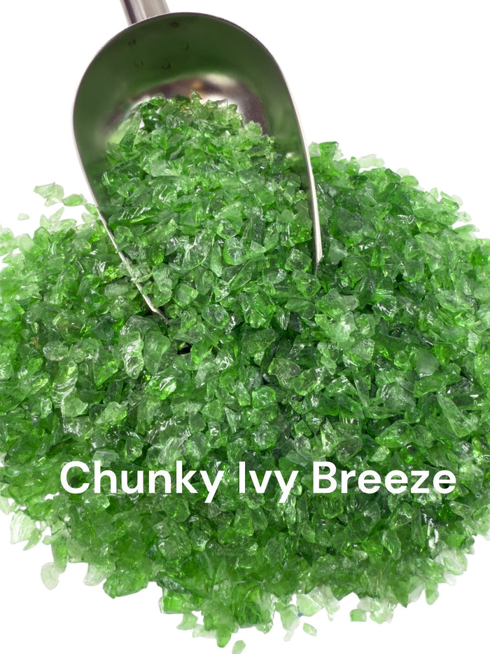 8 oz. Chunky Ivy Breeze Crushed Glass 3-6 mm