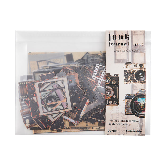 90 Pcs Movie Film Scrapbook Supplies Kit SGSCJ