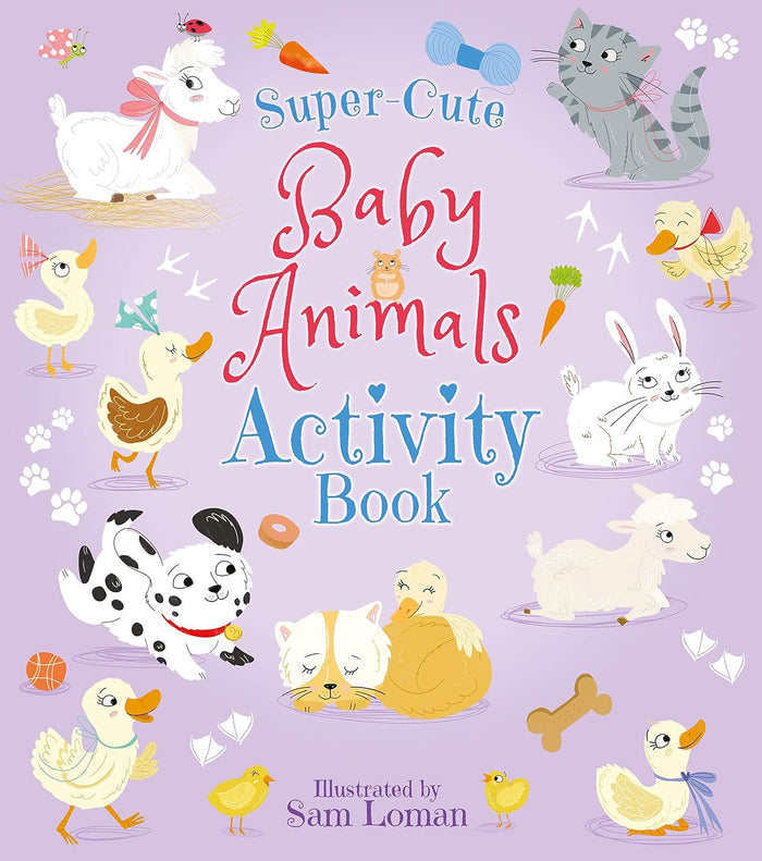 Activity Book - Super-Cute Baby Animals