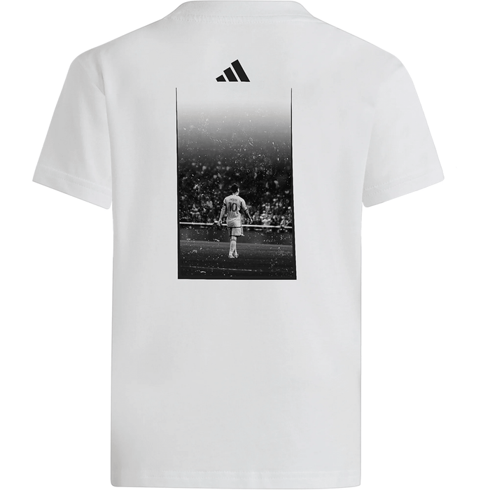adidas Messi Greatest Of All Time T-Shirt (White) | SoccerWearhouse