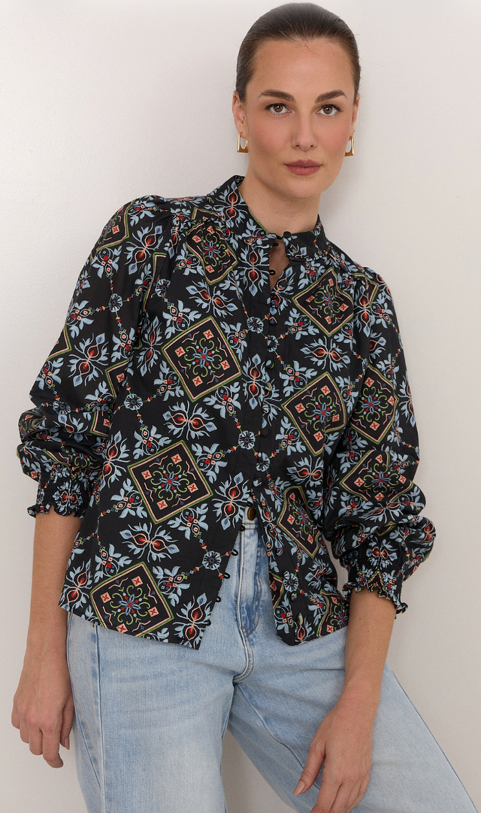 Adorne Lilian Embroidered Shirt