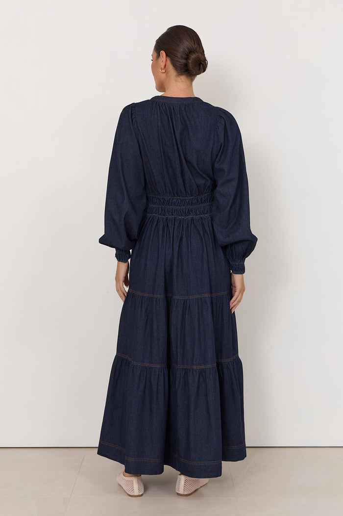 Adorne Violette Denim Dress