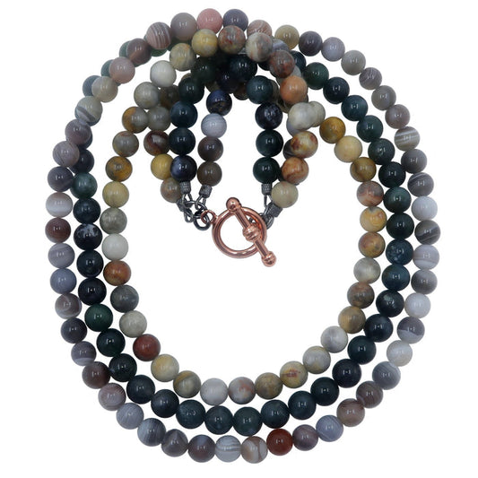 Agate Beads Necklace