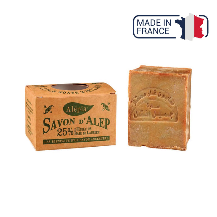 Aleppo soap 25% bay laurel - 190 g - Alépia Alépia