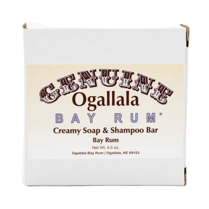 All In One Soap and Shampoo Bar | 4.5 oz | Multiple Scents | Ogallala Bay Rum