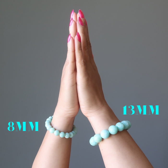 Amazonite Green Stone Bracelet