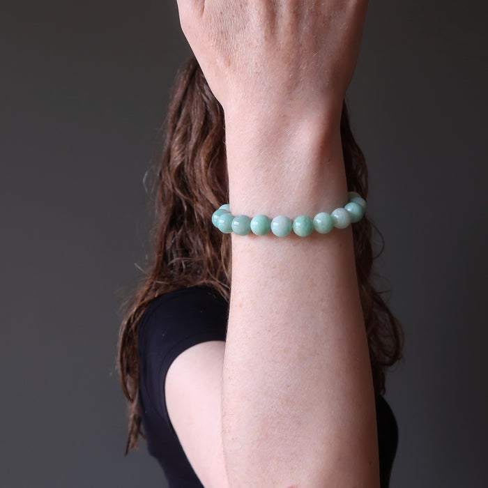 Amazonite Green Stone Bracelet