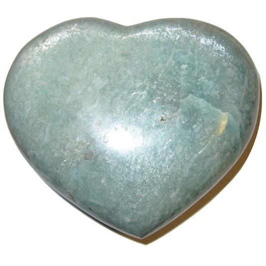 Amazonite Heart Sparkle