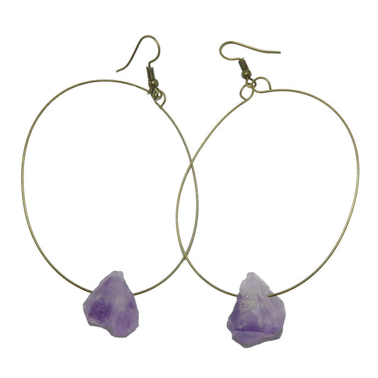 Amethyst Drop Earrings