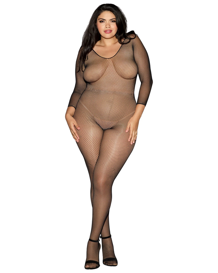 Amsterdam Fishnet Crotchless Bodystocking