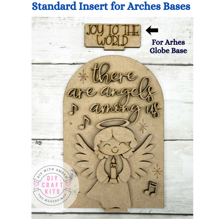 Angels Among Us Arch Insert for Interchangeable Standard Arches Bases