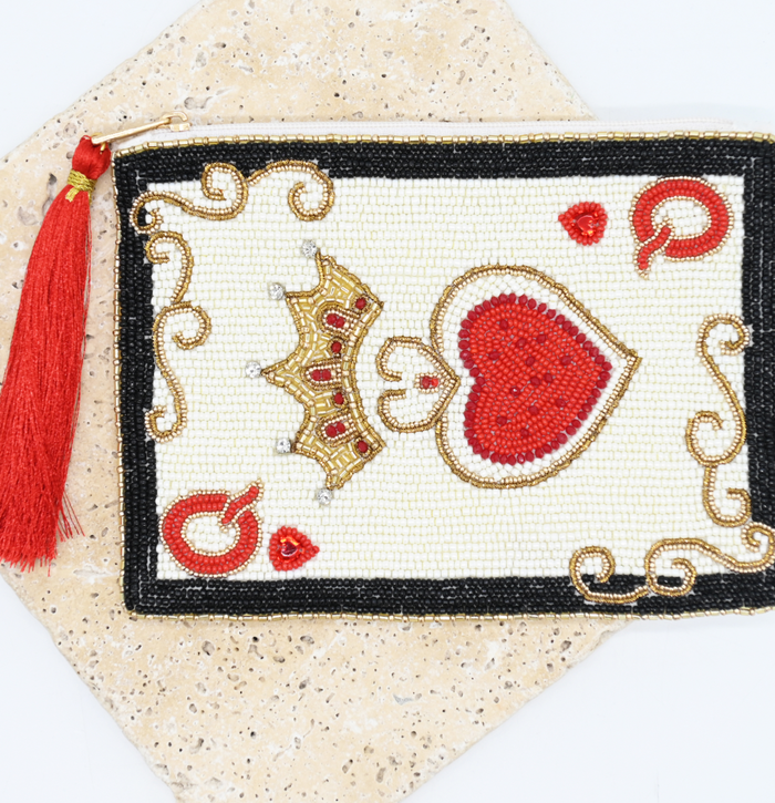 Anna Nova beaded Pouch