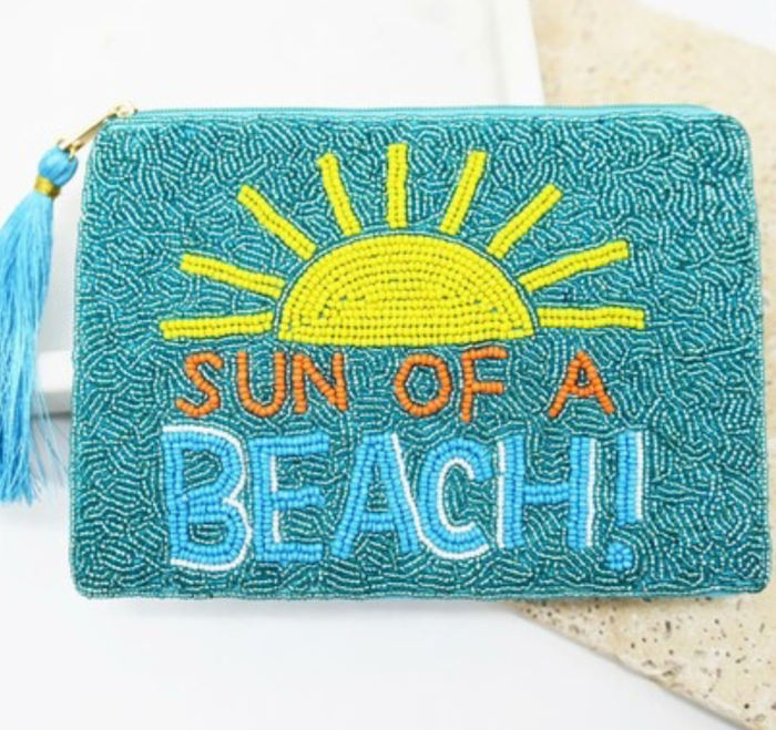 Anna Nova beaded Pouch