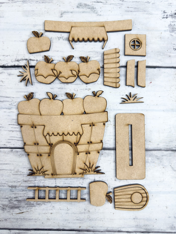 Apple Basket House DIY Kit