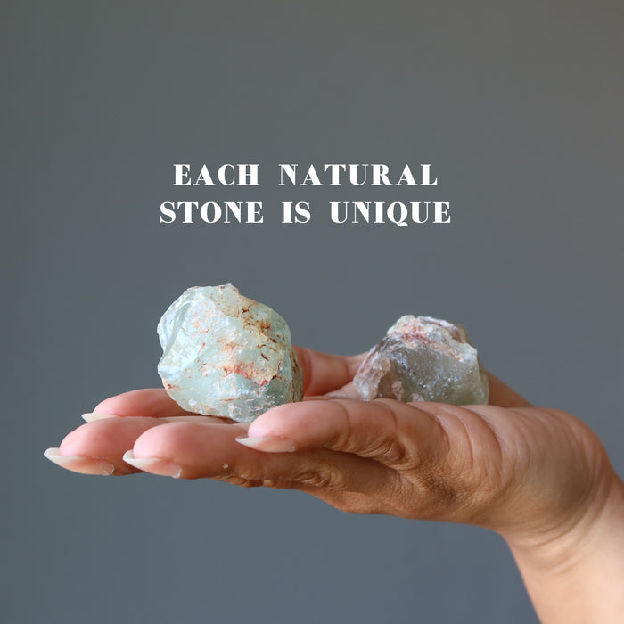 aquamarine rough stones