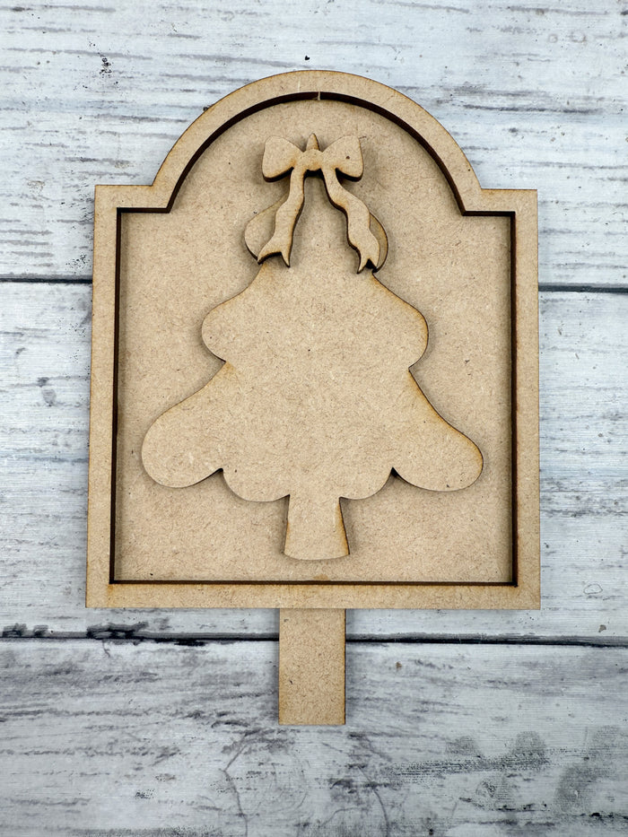 Arch Frame Christmas Tree Insert for Spindle Base