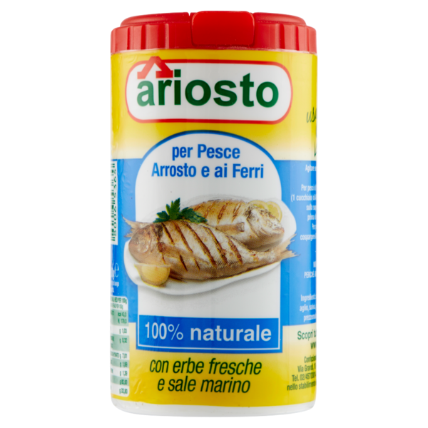 Ariosto Herbs & Sea Salt Seasoning for Fish, 80g