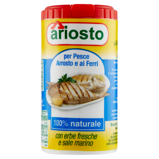 Ariosto Herbs & Sea Salt Seasoning for Fish, 80g