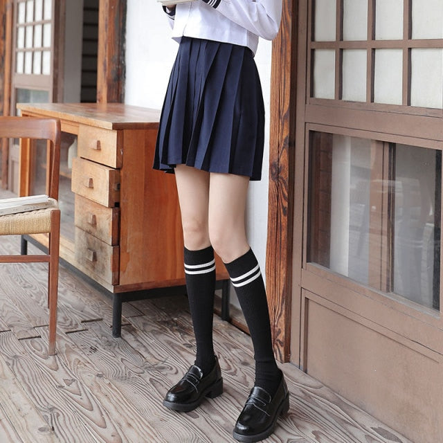 two stripes socks / One Size