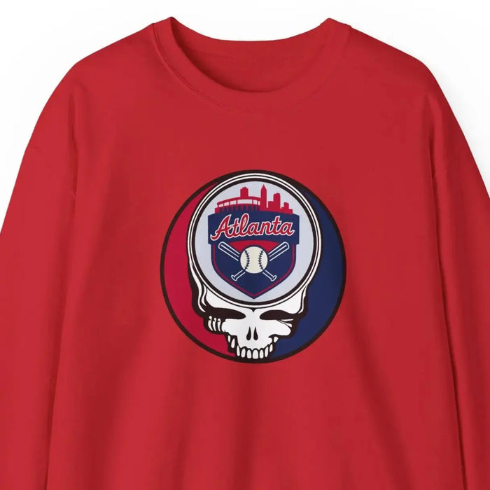 Atlanta Braves Original StealieCrewneck Sweatshirt